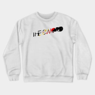 vintage typo The Sword Crewneck Sweatshirt